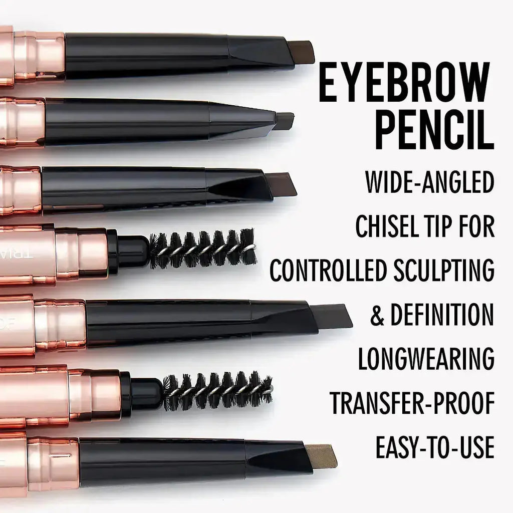 Eyebrow Pencil – PHOFAY Waterproof Brow Pencil with Spoolie