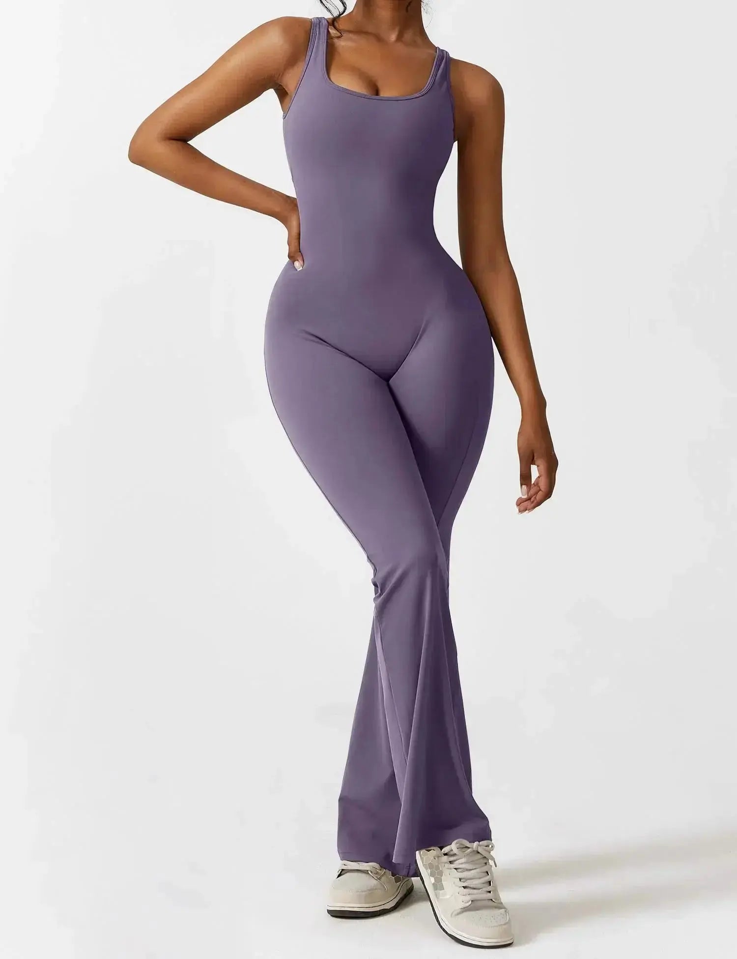 Scrunch Gym Set – Flairé™ V Back Seamless Workout Set