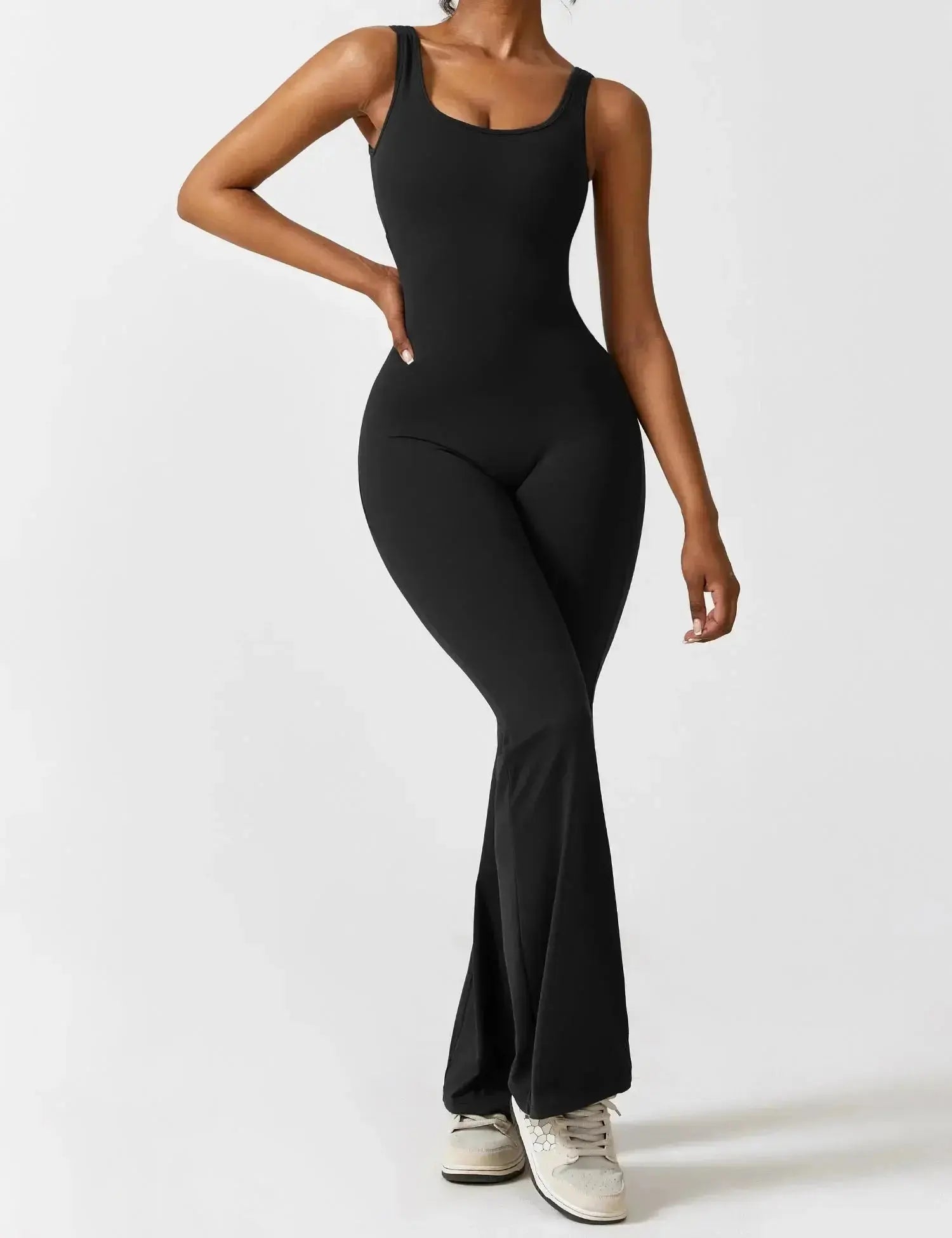 Scrunch Gym Set – Flairé™ V Back Seamless Workout Set