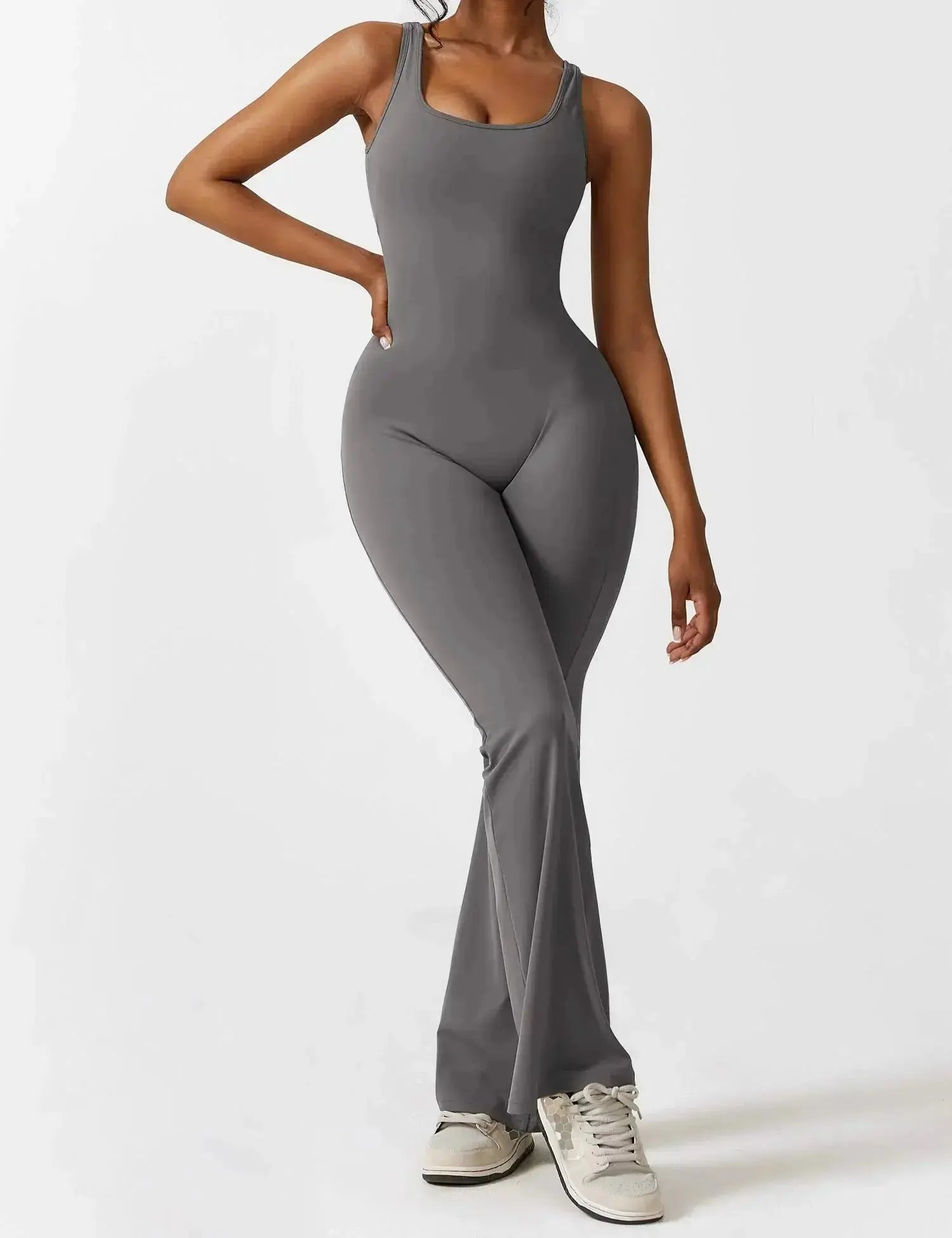 Scrunch Gym Set – Flairé™ V Back Seamless Workout Set