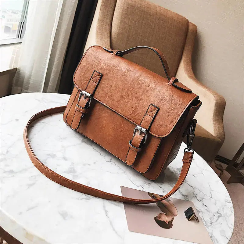 Tassel Crossbody Bag for Women – Square Shoulder Handbag