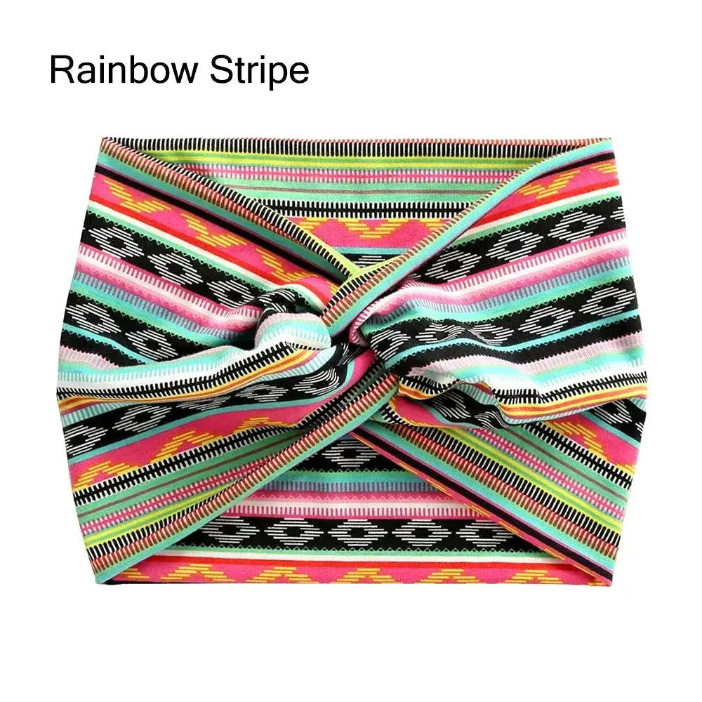 Turban Headband for Women – Wide Stretchy Hair Wrap (All Day Comfort)