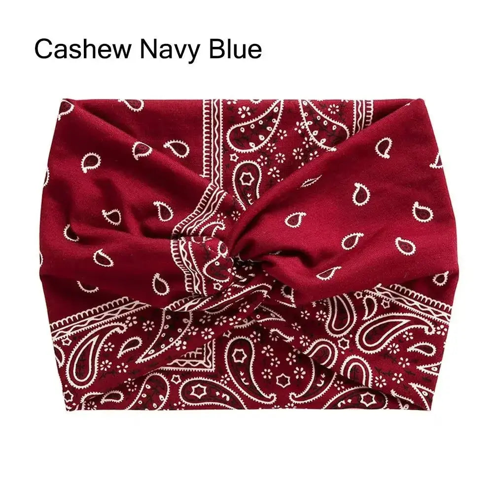 Turban Headband for Women – Wide Stretchy Hair Wrap (All Day Comfort)