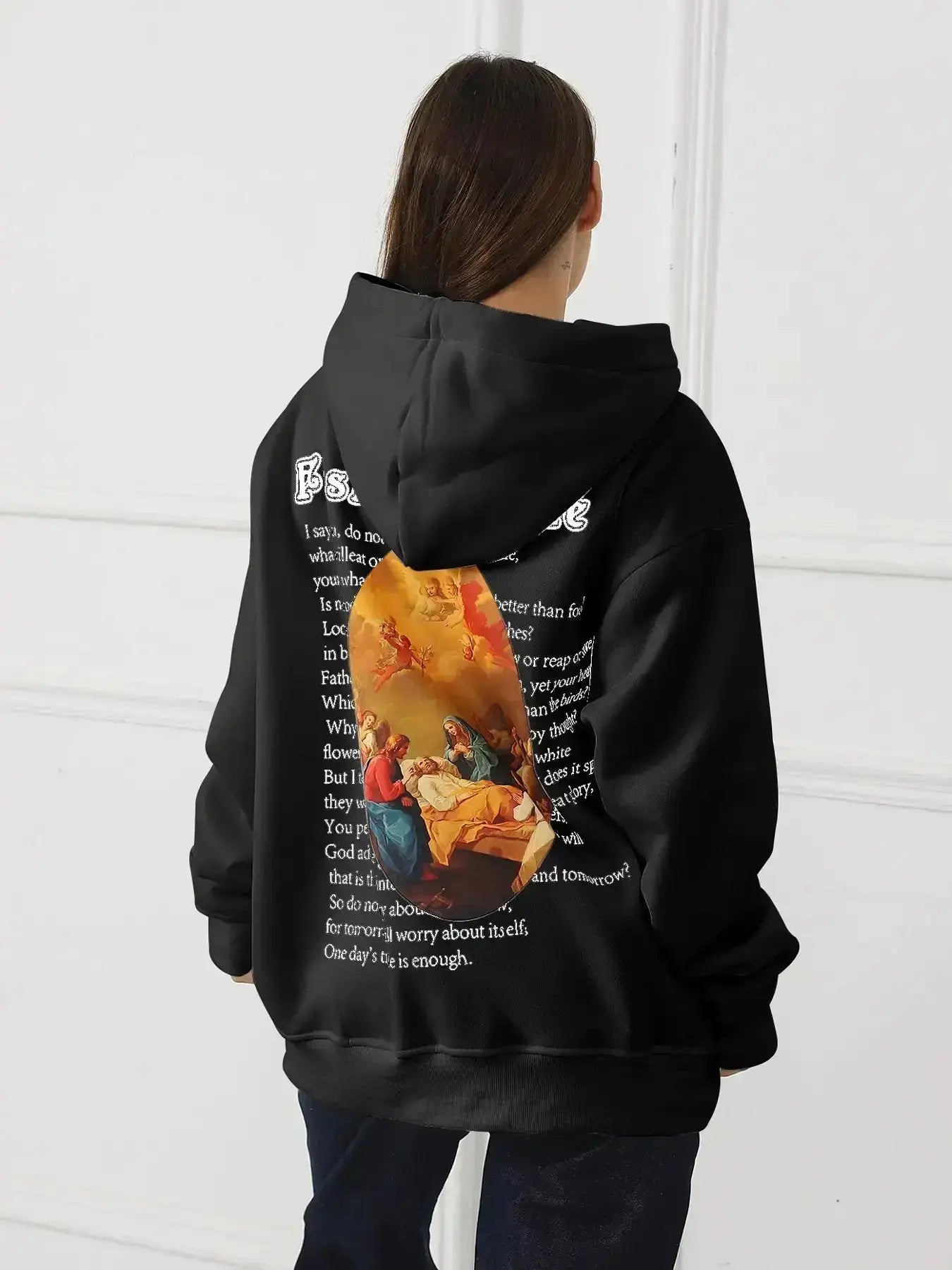 Women’s Printed Sweatshirt – Casual Long Sleeve Fashion Top