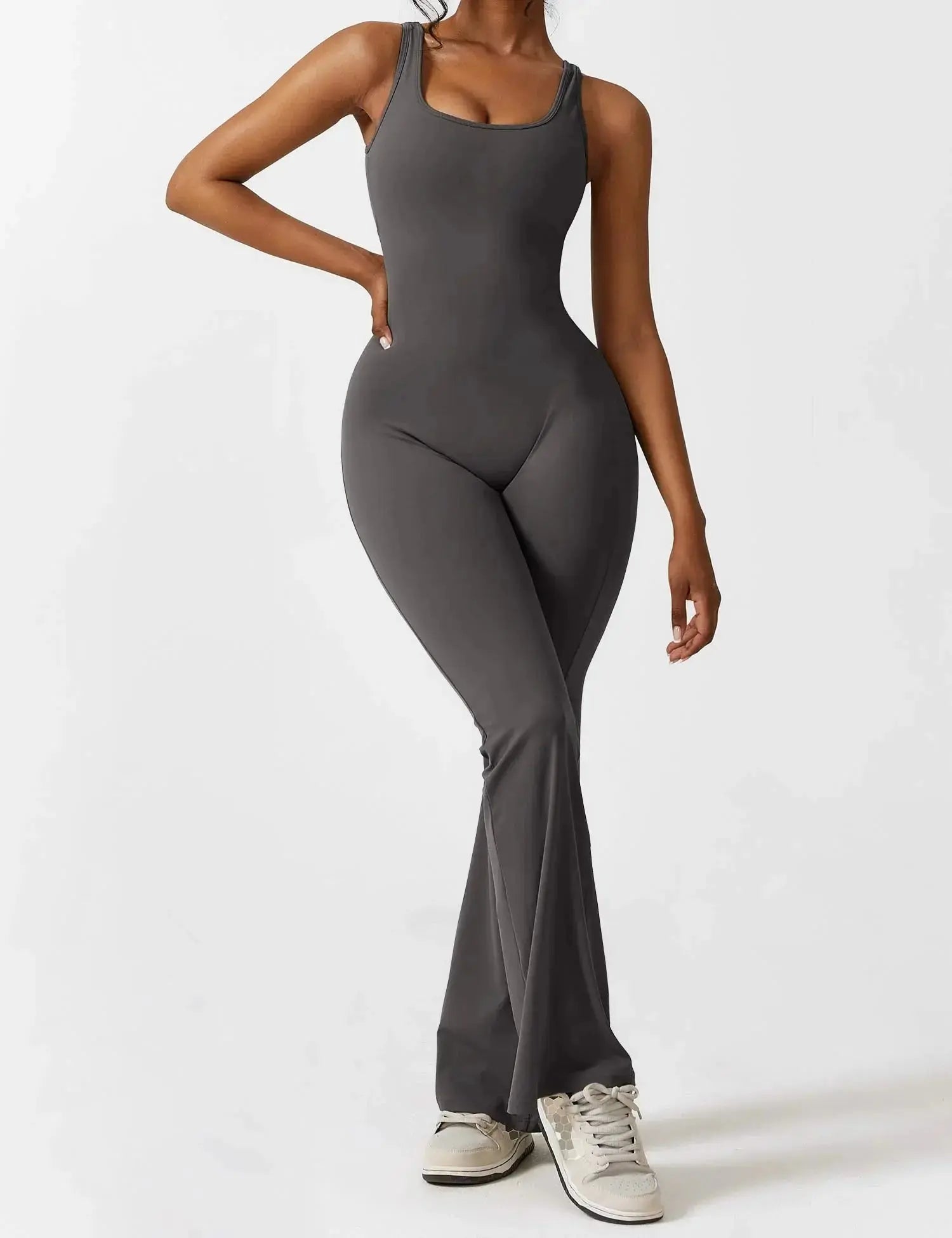 Scrunch Gym Set – Flairé™ V Back Seamless Workout Set