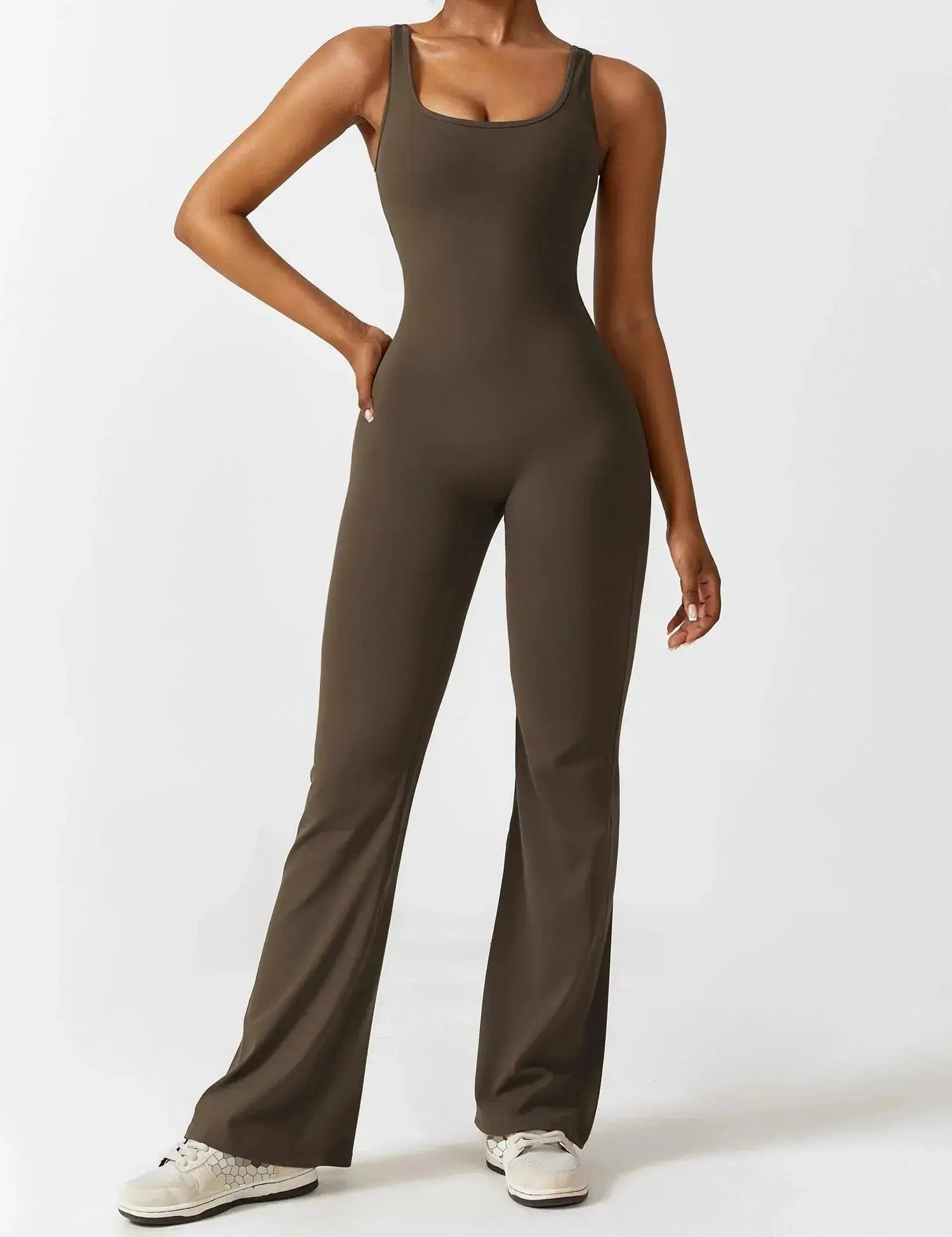 Scrunch Gym Set – Flairé™ V Back Seamless Workout Set