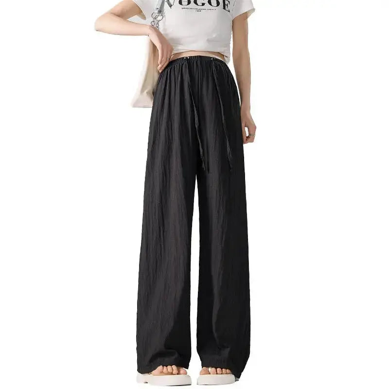 High Waist Wide Leg Pants Women – Relaxed Fit Minimalist Trousers