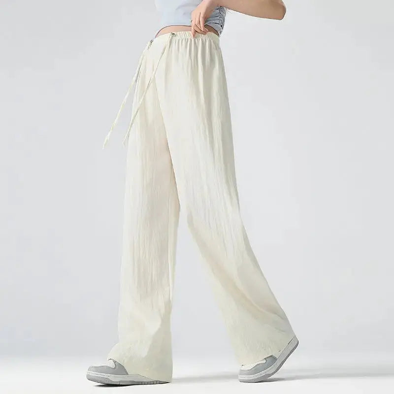 High Waist Wide Leg Pants Women – Relaxed Fit Minimalist Trousers