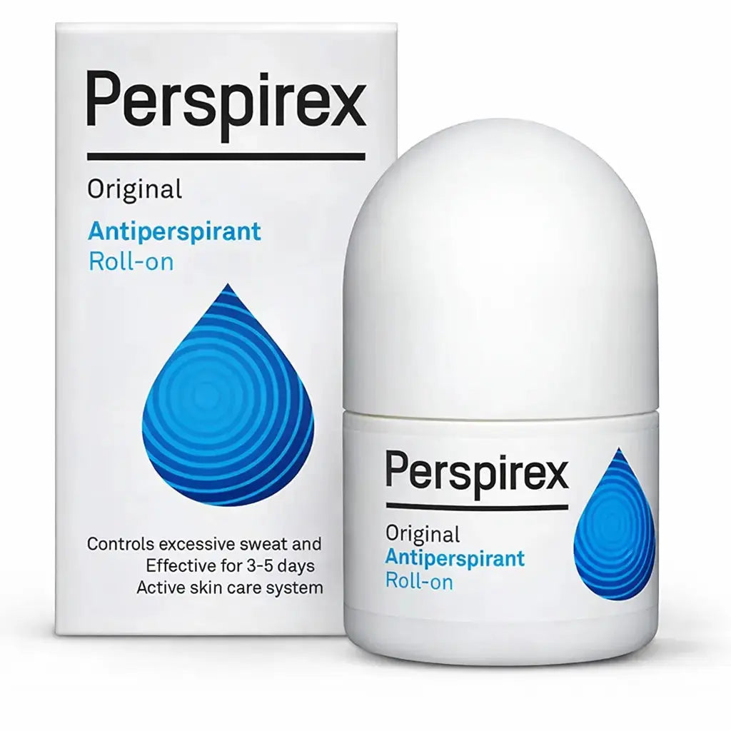 Perspirex Original Antiperspirant Roll On 20ml – 3-5 Day Sweat Protection