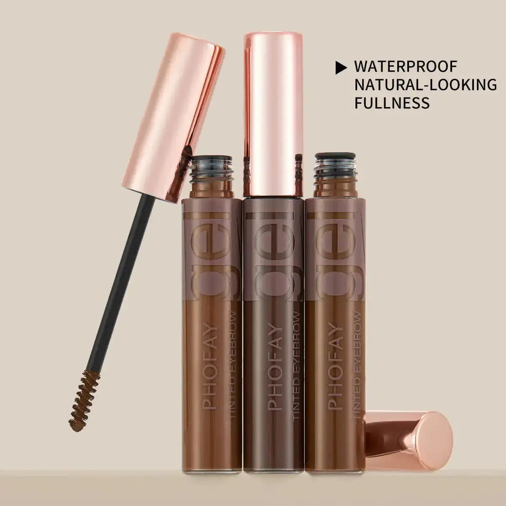 Tinted Eyebrow Gel – PHOFAY Waterproof Long-Lasting Brow Gel