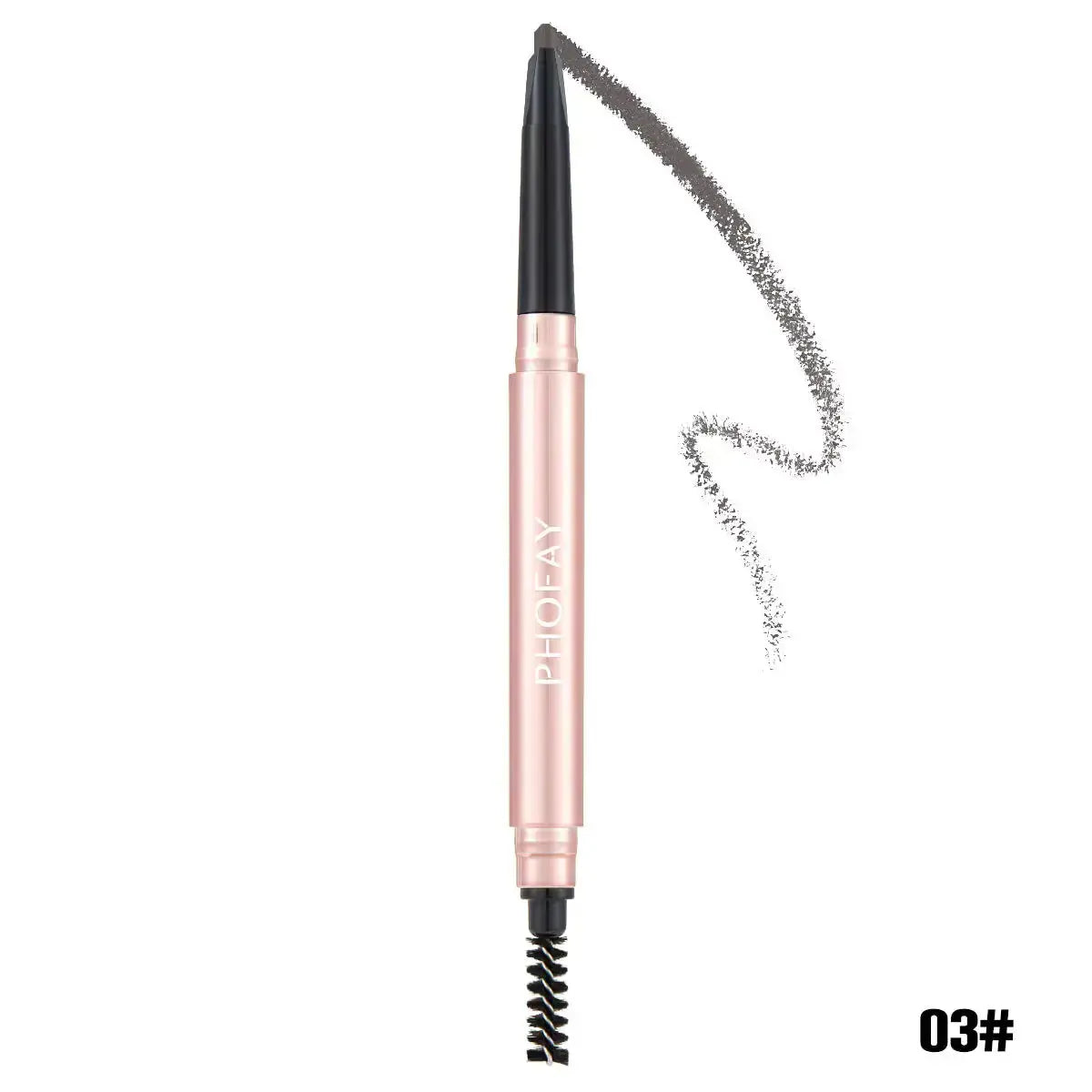 Eyebrow Pencil – PHOFAY Waterproof Brow Pencil with Spoolie