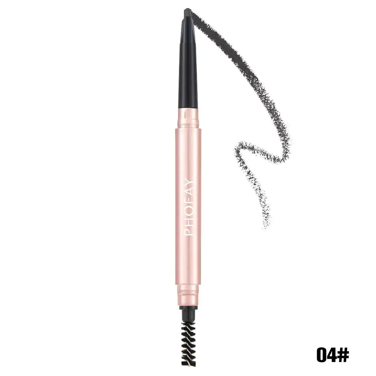 Eyebrow Pencil – PHOFAY Waterproof Brow Pencil with Spoolie