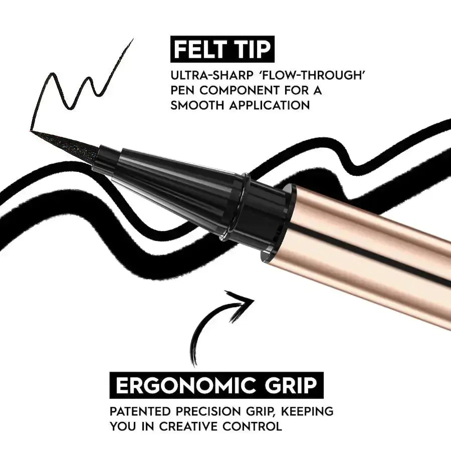 Waterproof Liquid Eyeliner – Smudge Proof Eyeliner Pen | PHOFAY