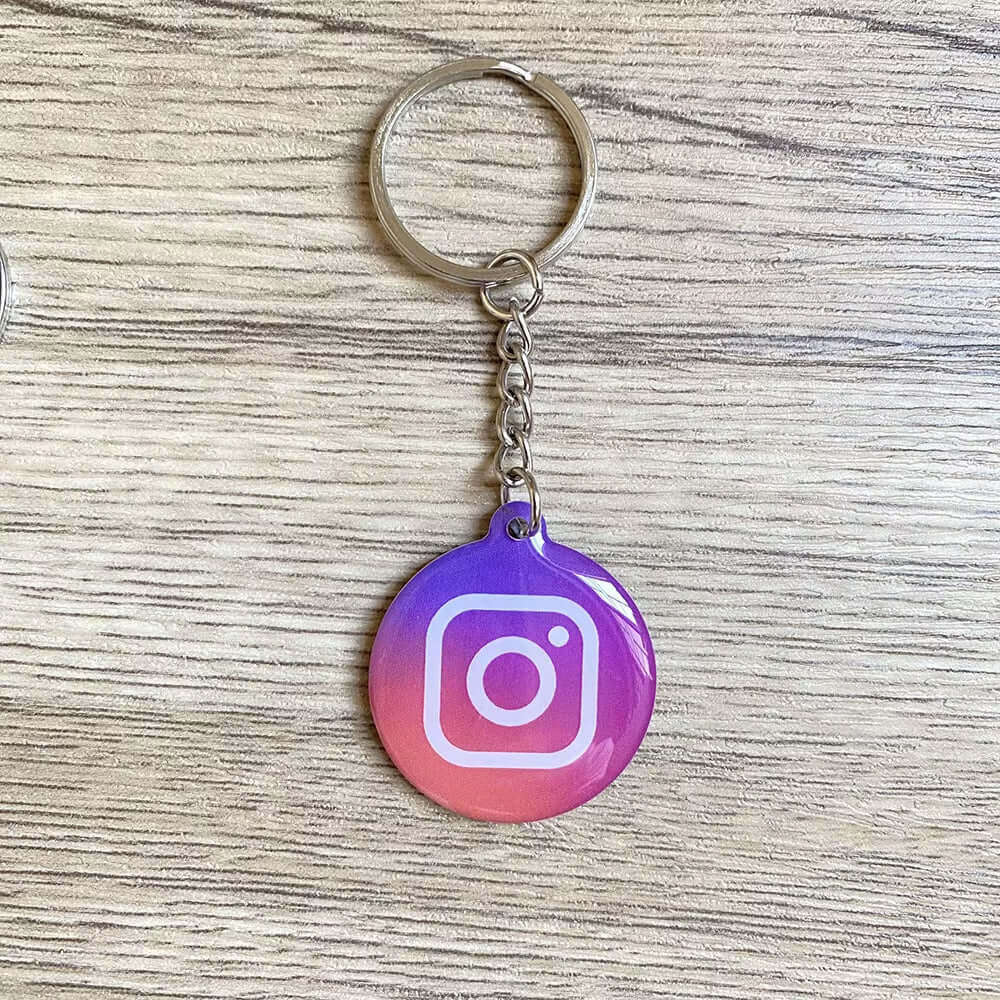 NFC Keychain – Instantly Share Social Media & Contact Info with One Tap