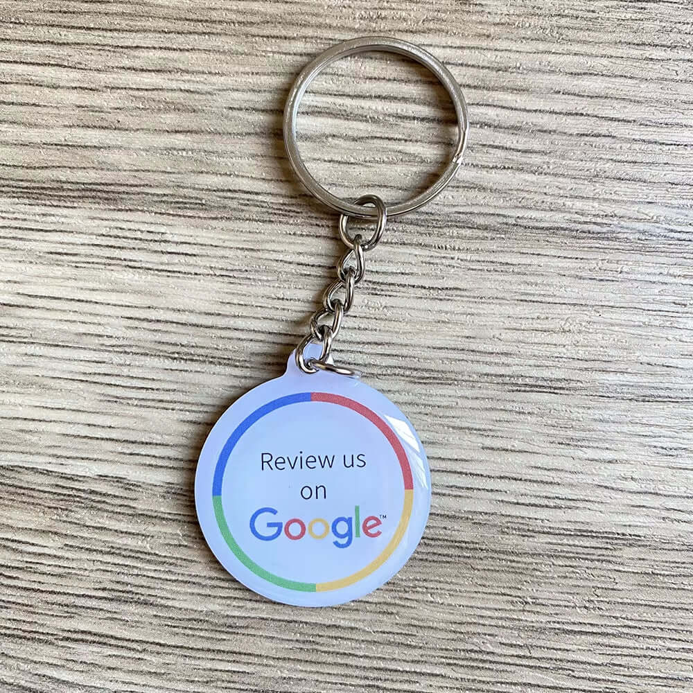 NFC Keychain – Instantly Share Social Media & Contact Info with One Tap