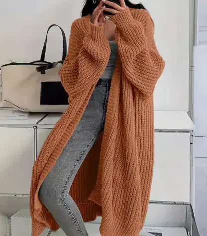 Women Knitted Cardigan Coat | LÁVINE™