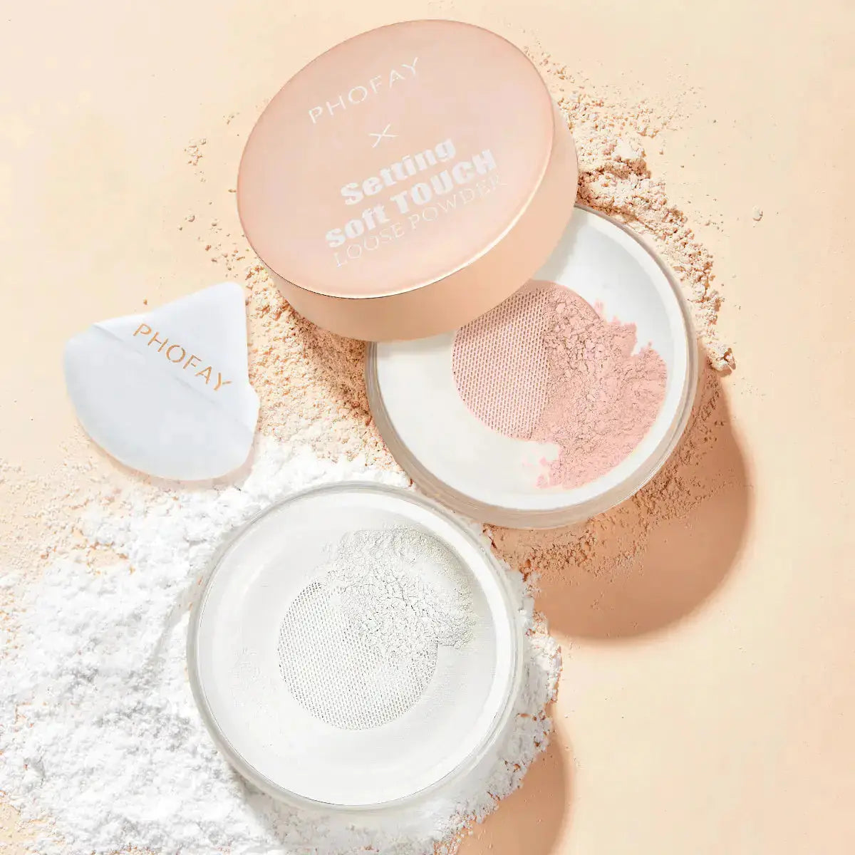 Loose Setting Powder – PHOFAY Soft Touch Matte Finishing Powder