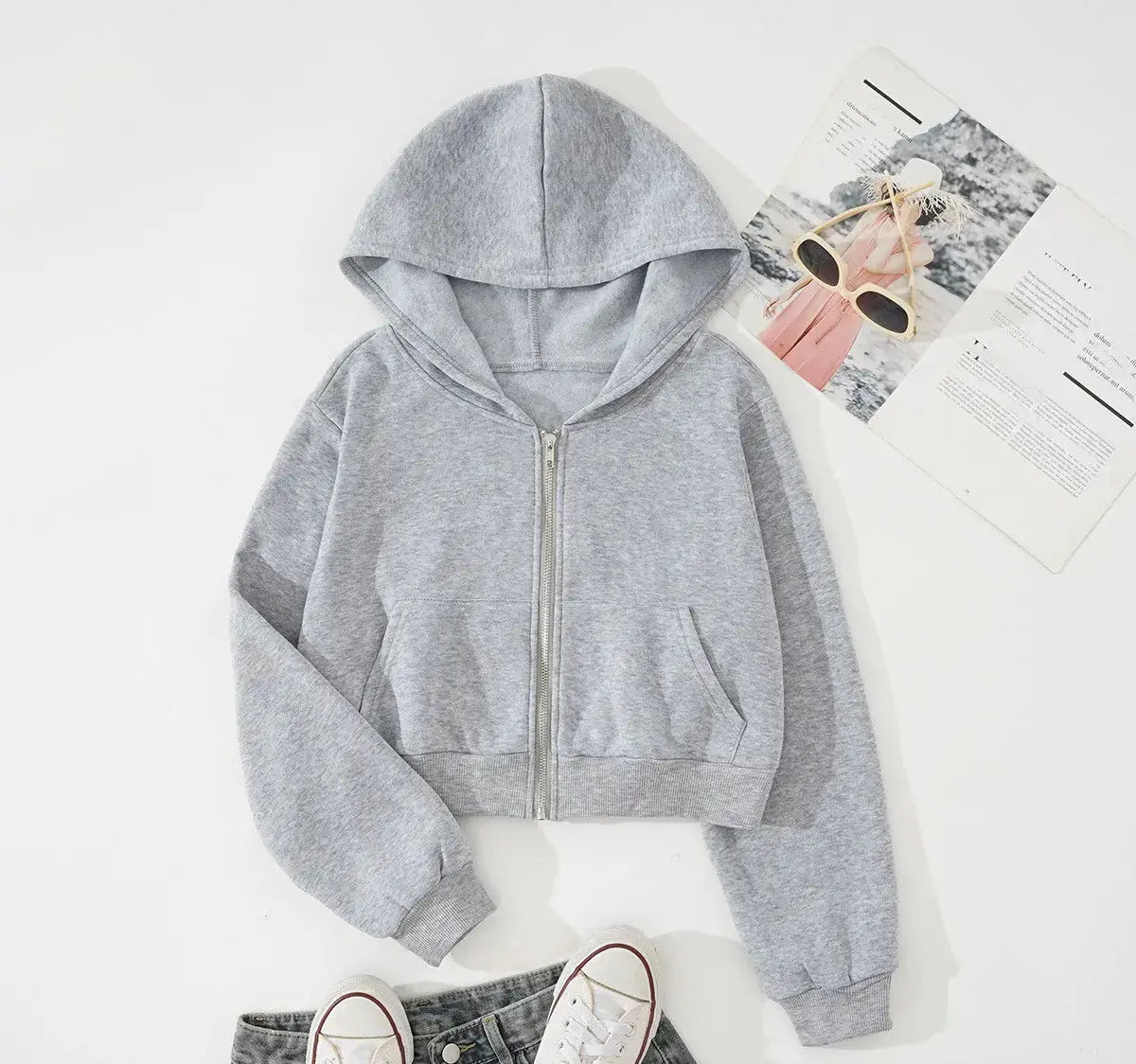 Loose Hooded Mesh Top | Breathable Cover-Up for Women