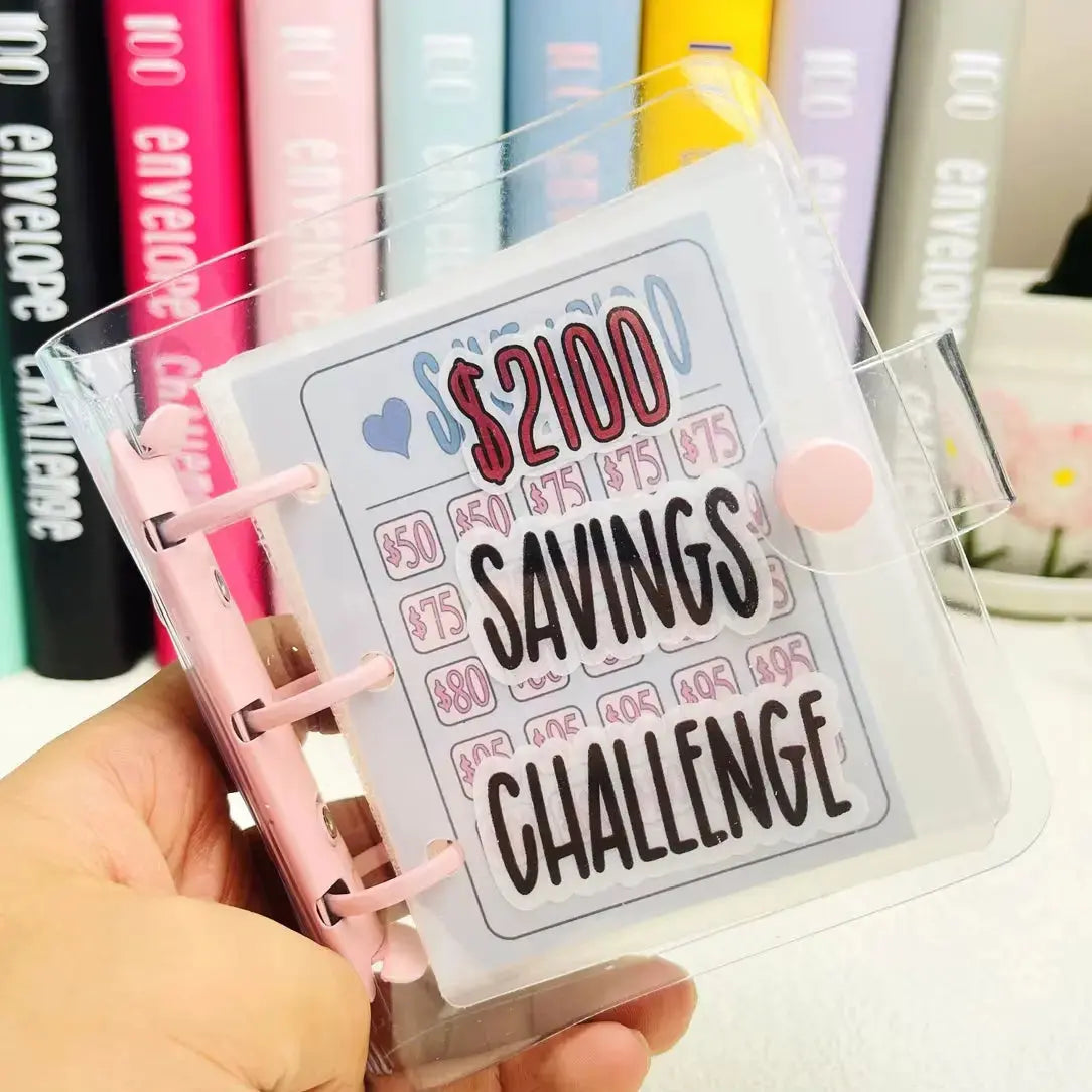 1000 Savings Challenge Binder – Cash Envelope Money Saving Planner