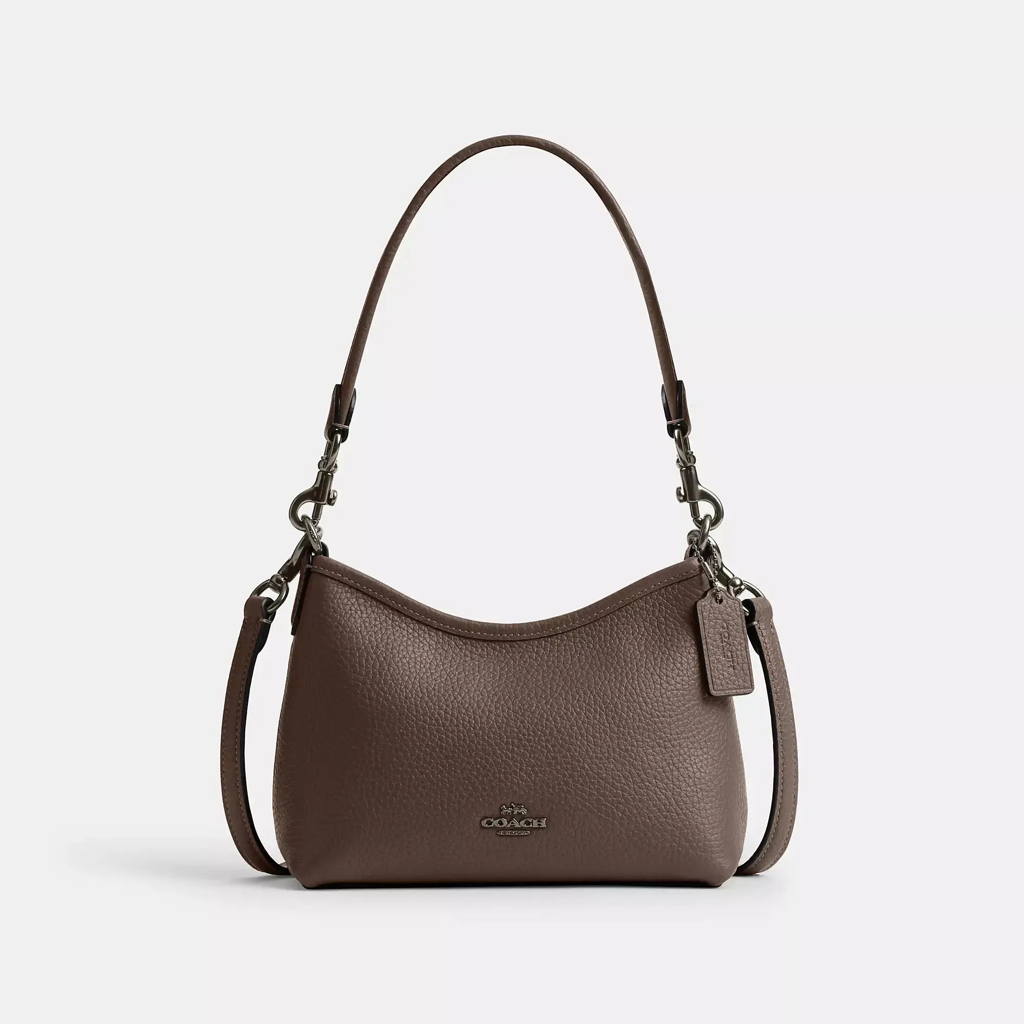 Coach Laurel Small Shoulder Bag – Pebble Leather Crossbody Purse