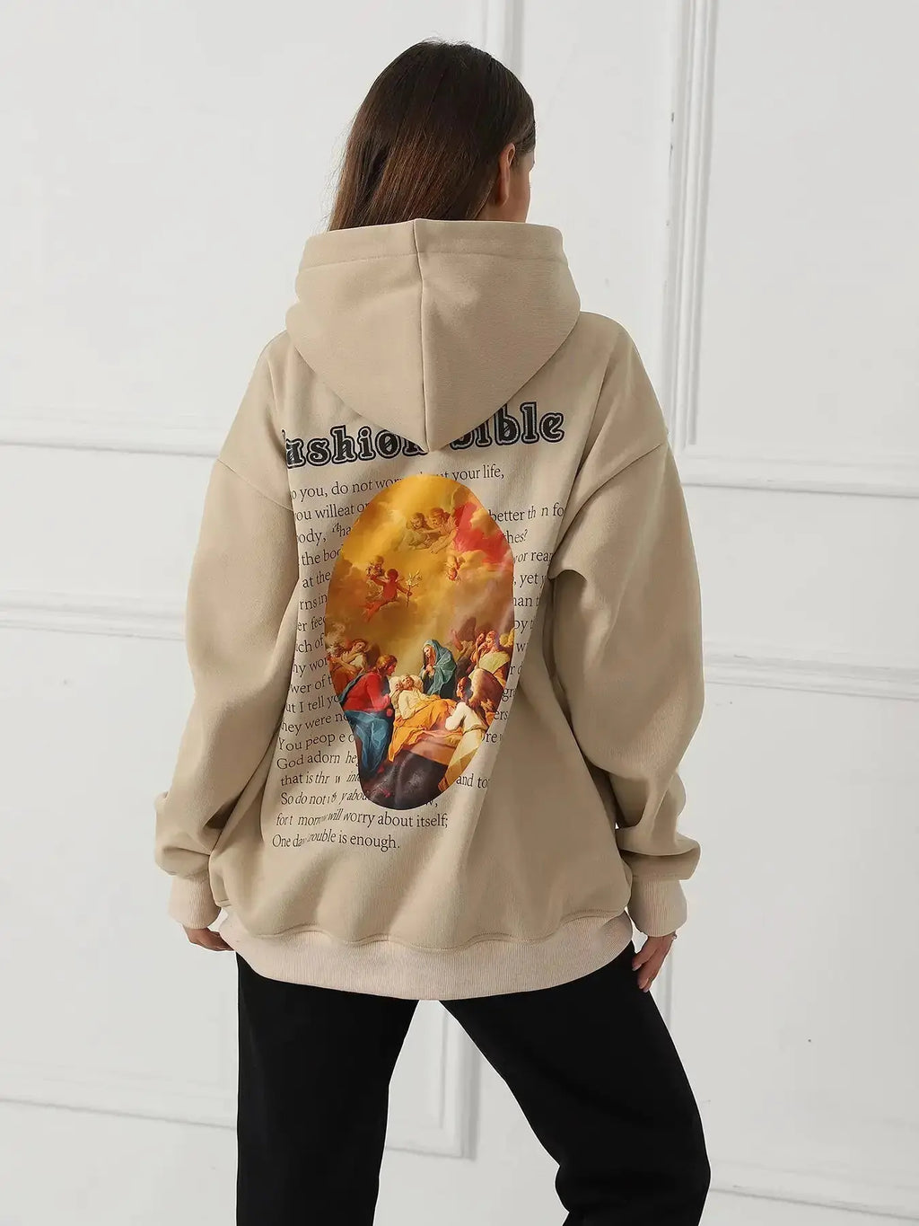 Women’s Printed Sweatshirt – Casual Long Sleeve Fashion Top