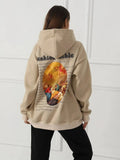 Women’s Printed Sweatshirt – Casual Long Sleeve Fashion Top