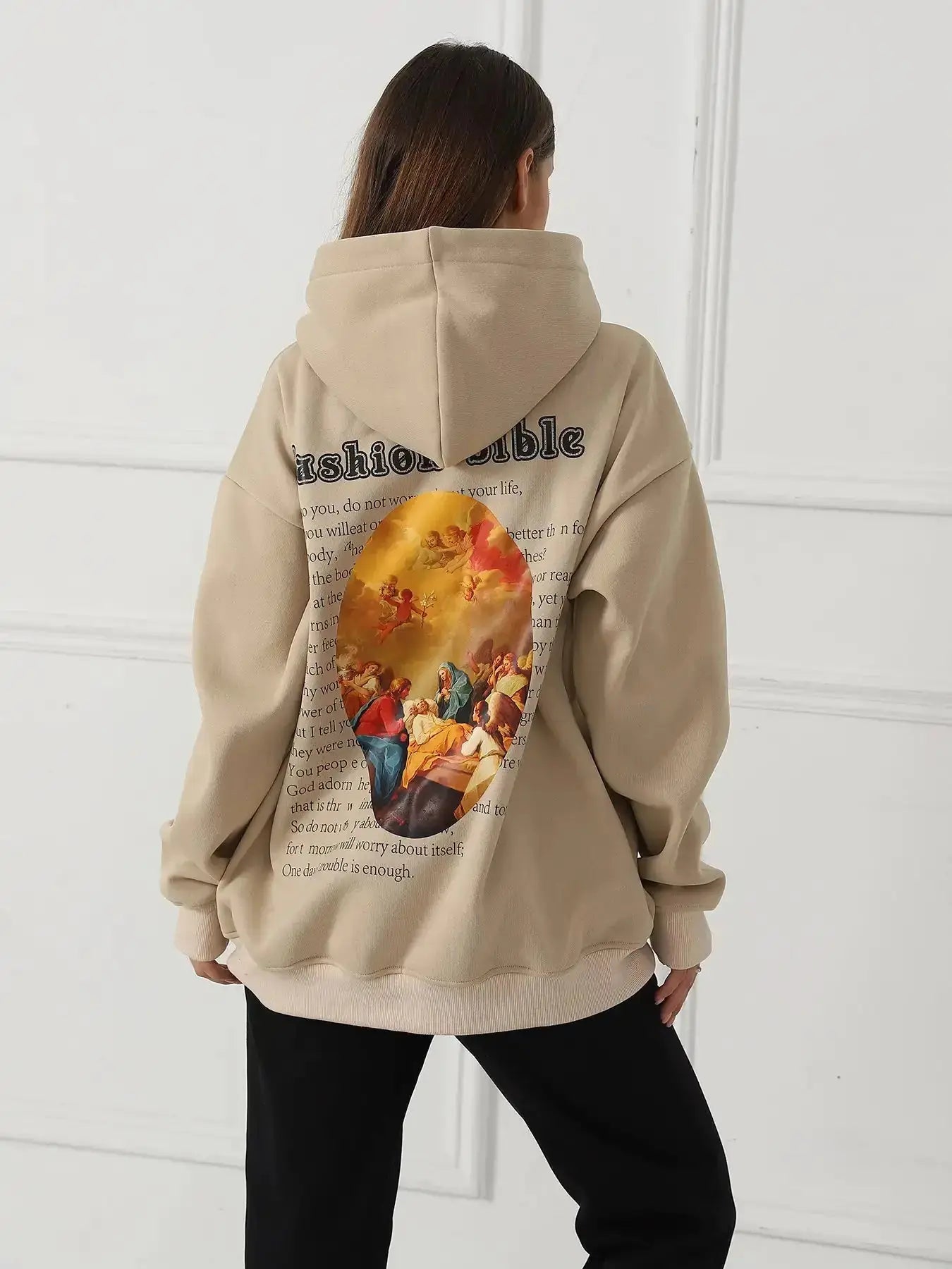 Women’s Printed Sweatshirt – Casual Long Sleeve Fashion Top