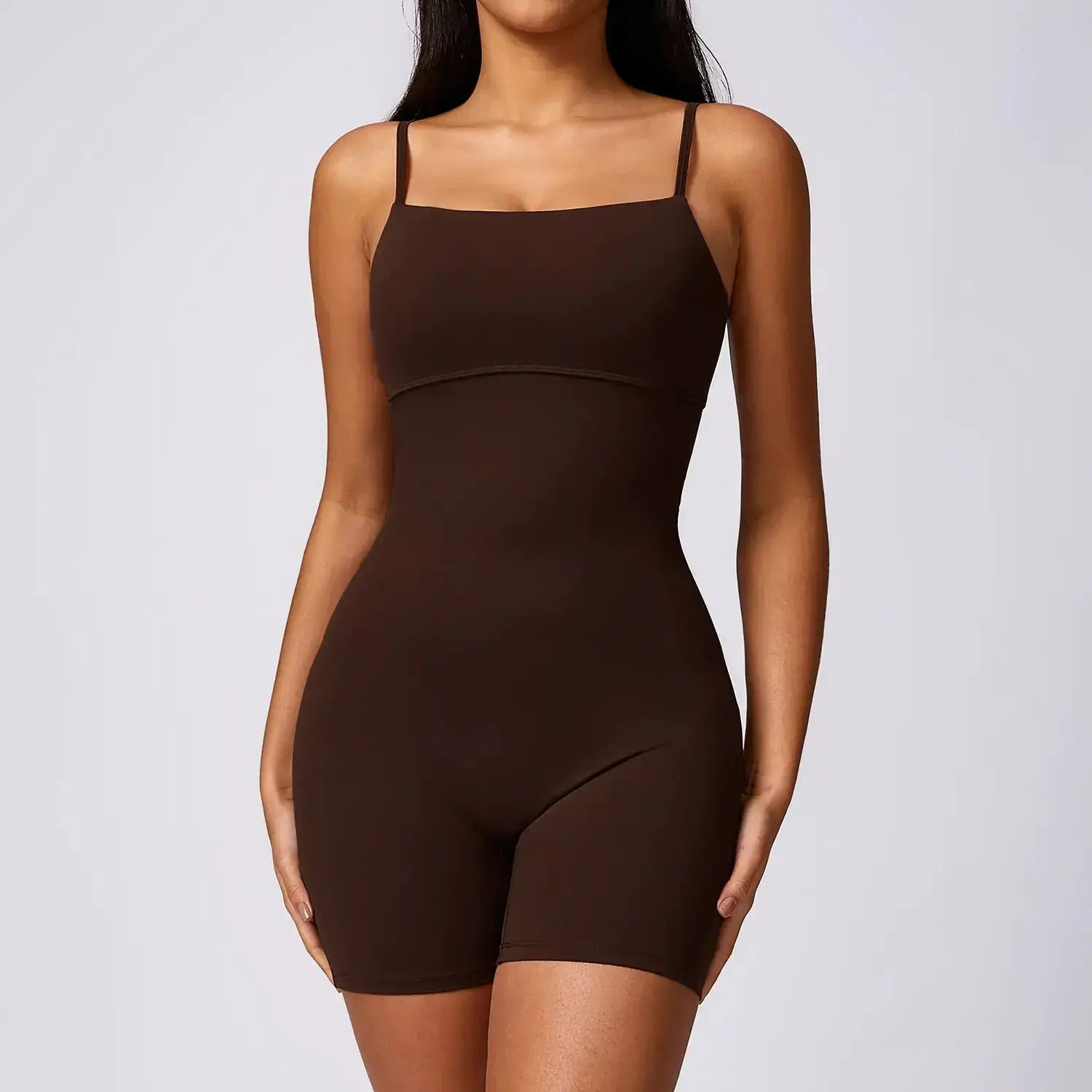 Seamless Yoga Jumpsuit – Flairé™ Sculpting One-Piece Activewear